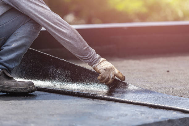 Professional Emergency Waterproofing technician working in Kirby, OH